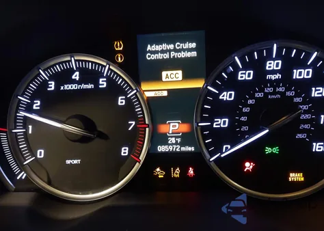 2019 Acura Tlx Tech Pkg из США, поврежденный, VIN 19UUB3F44KA004915